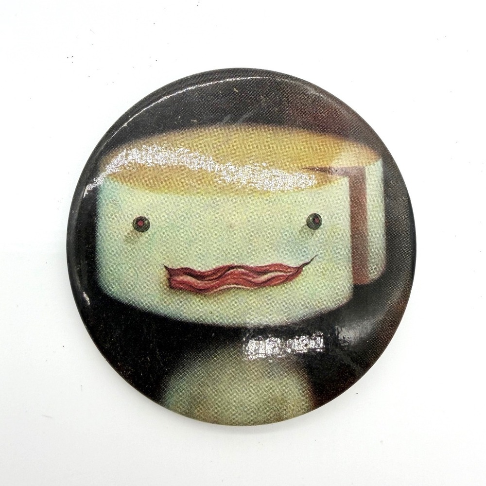 Vintage Stinky Cheese Man and Otherly Fairly Stupid Tales Pin Retro Book Cartoon